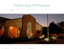 Tablet Screenshot of hamiltoncofairgrounds.com
